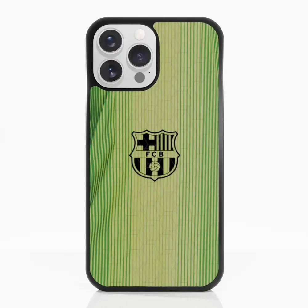 Official FC Barcelona 3D Phone Case with Goalkeeper Shirt Design - Image 11