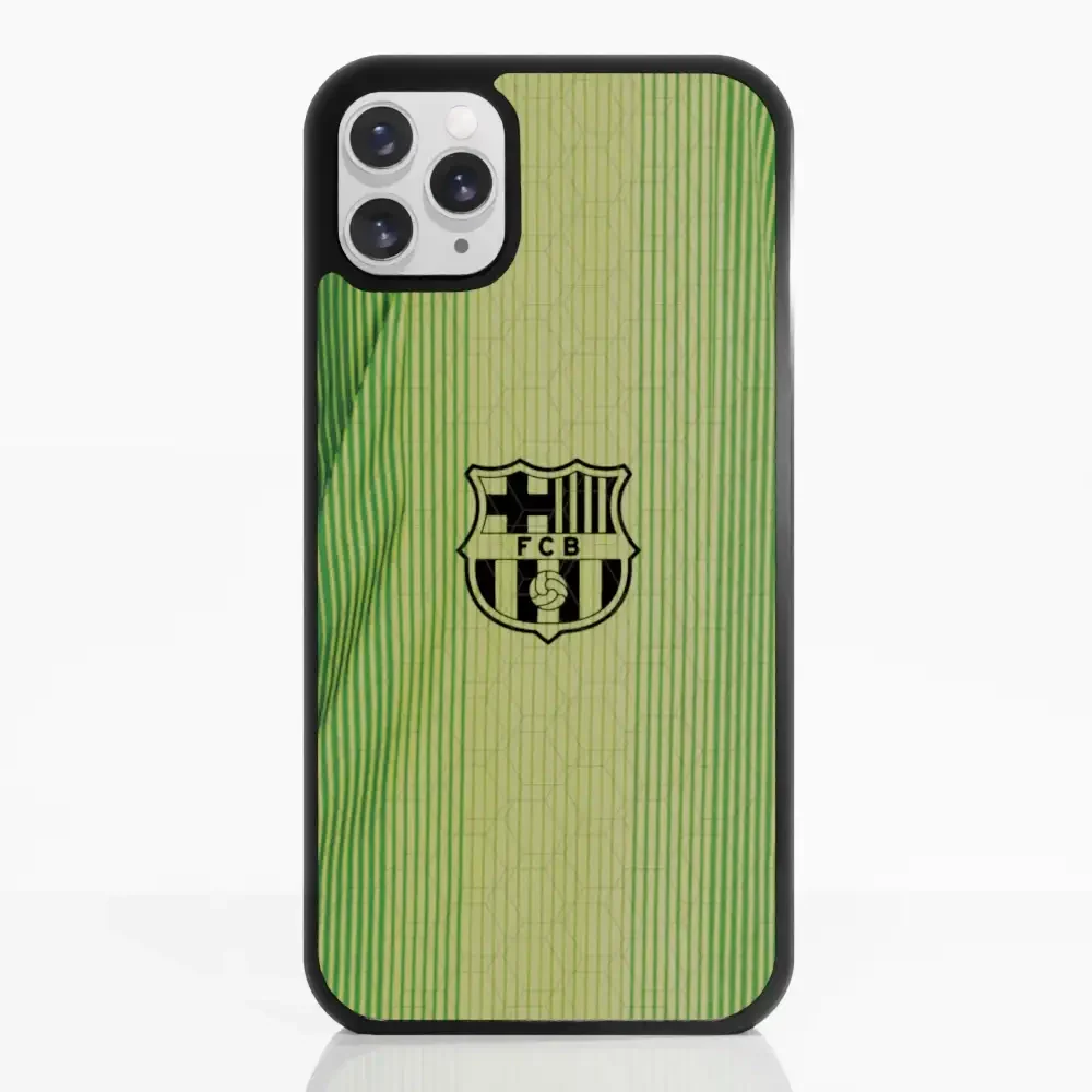 Official FC Barcelona 3D Phone Case with Goalkeeper Shirt Design - Image 3