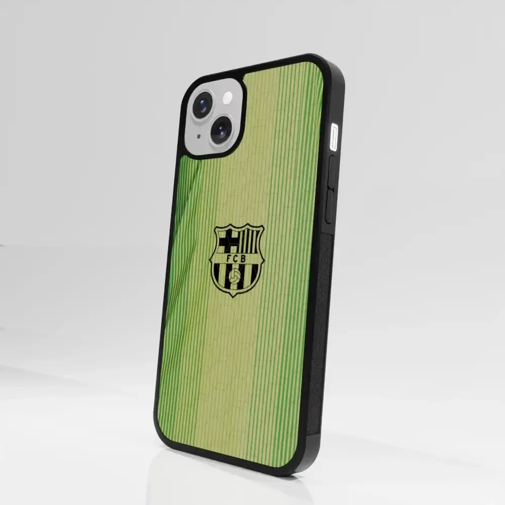 Official FC Barcelona 3D Phone Case with Goalkeeper Shirt Design - Image 88