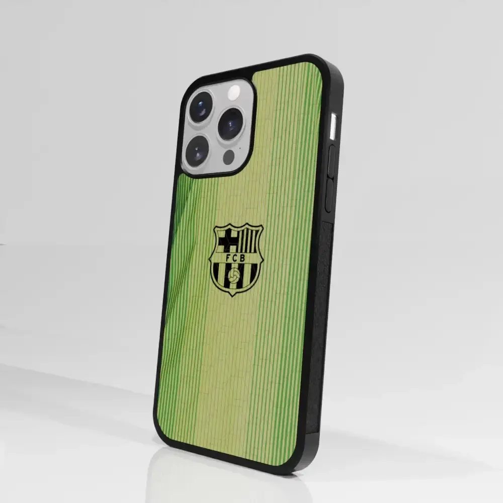 Official FC Barcelona 3D Phone Case with Goalkeeper Shirt Design - Image 90