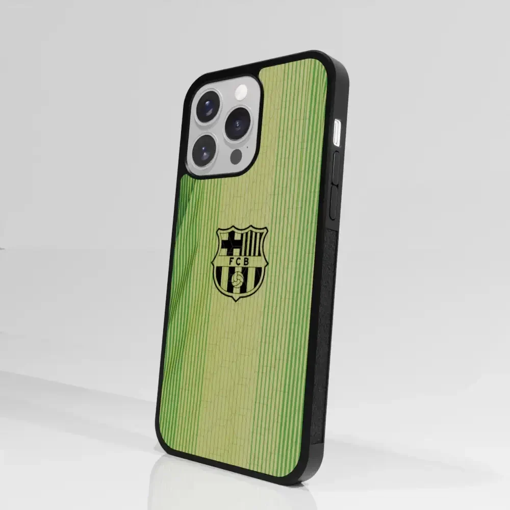 Official FC Barcelona 3D Phone Case with Goalkeeper Shirt Design - Image 94