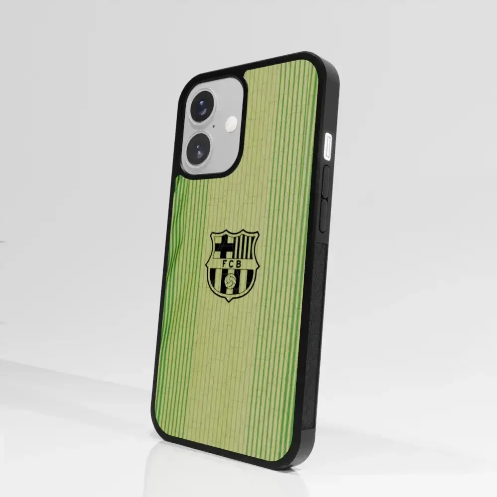 Official FC Barcelona 3D Phone Case with Goalkeeper Shirt Design - Image 95