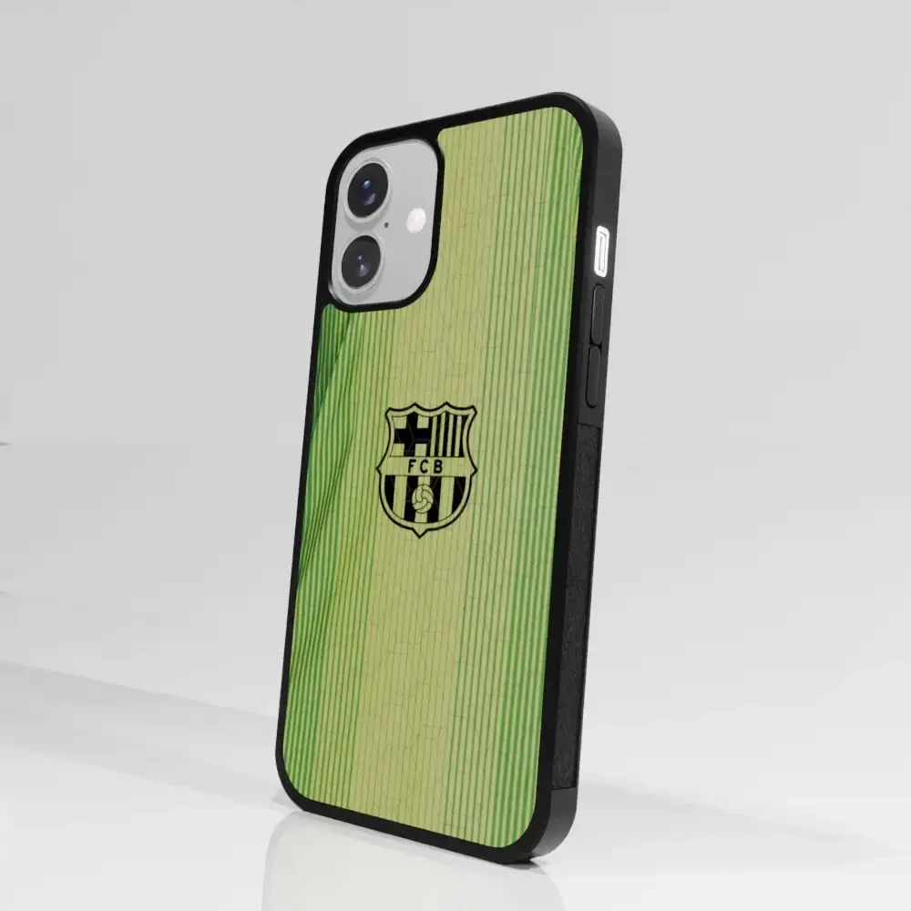 Official FC Barcelona 3D Phone Case with Goalkeeper Shirt Design - Image 97
