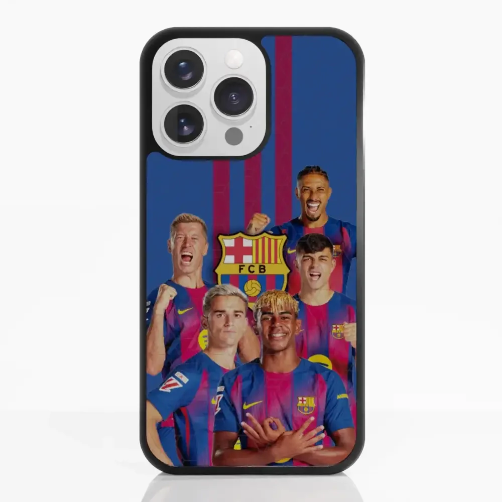FC Barcelona Official 3D Phone Case Design Players with Emblem - Image 10