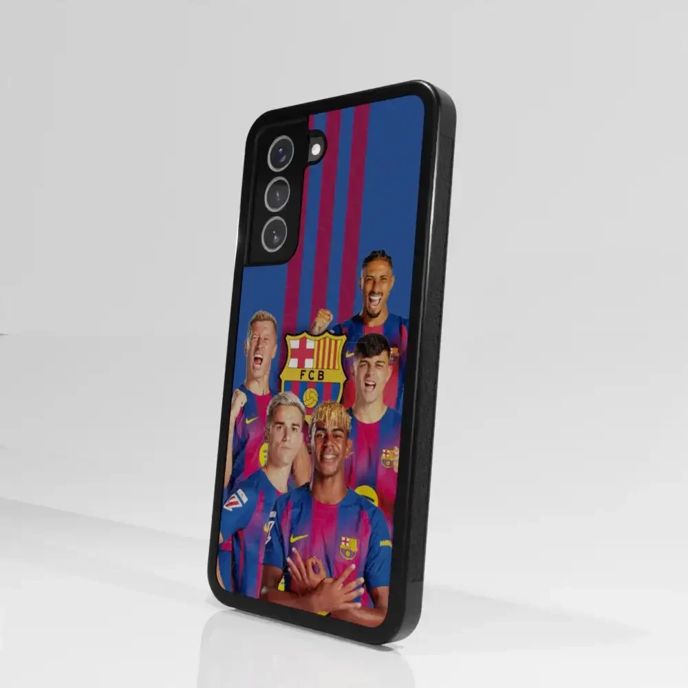 FC Barcelona Official 3D Phone Case Design Players with Emblem - Image 101