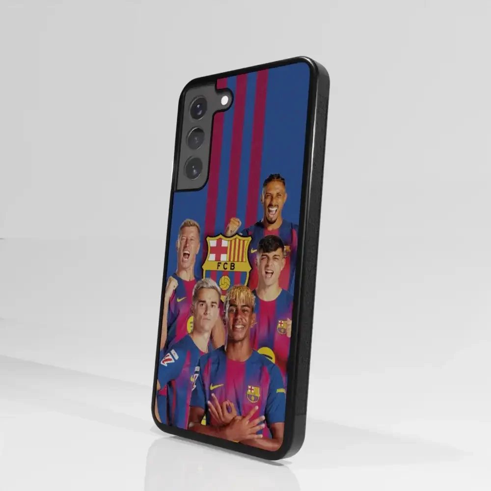 FC Barcelona Official 3D Phone Case Design Players with Emblem - Image 105