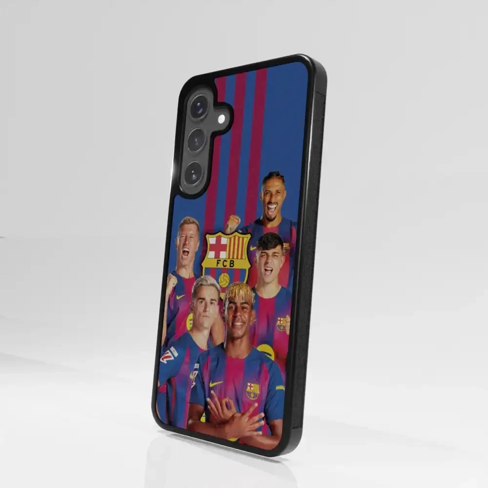 FC Barcelona Official 3D Phone Case Design Players with Emblem - Image 111