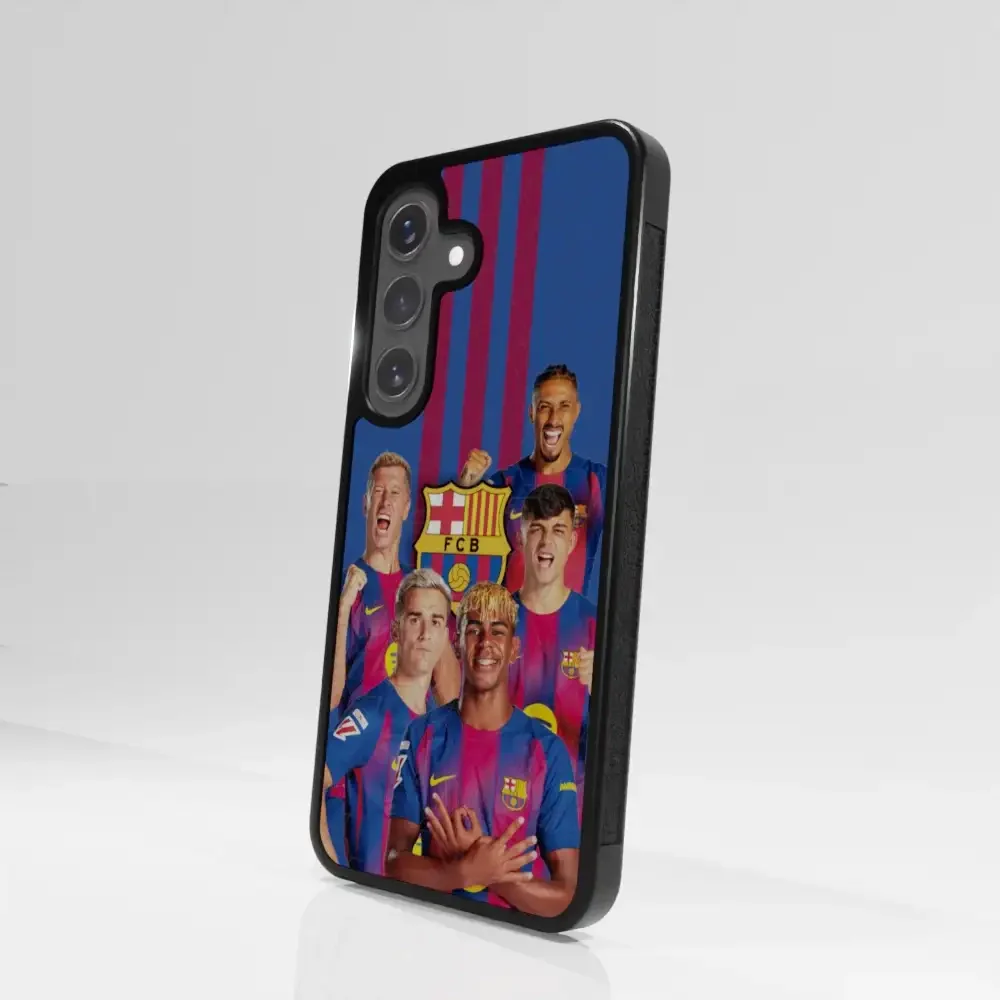 FC Barcelona Official 3D Phone Case Design Players with Emblem - Image 113
