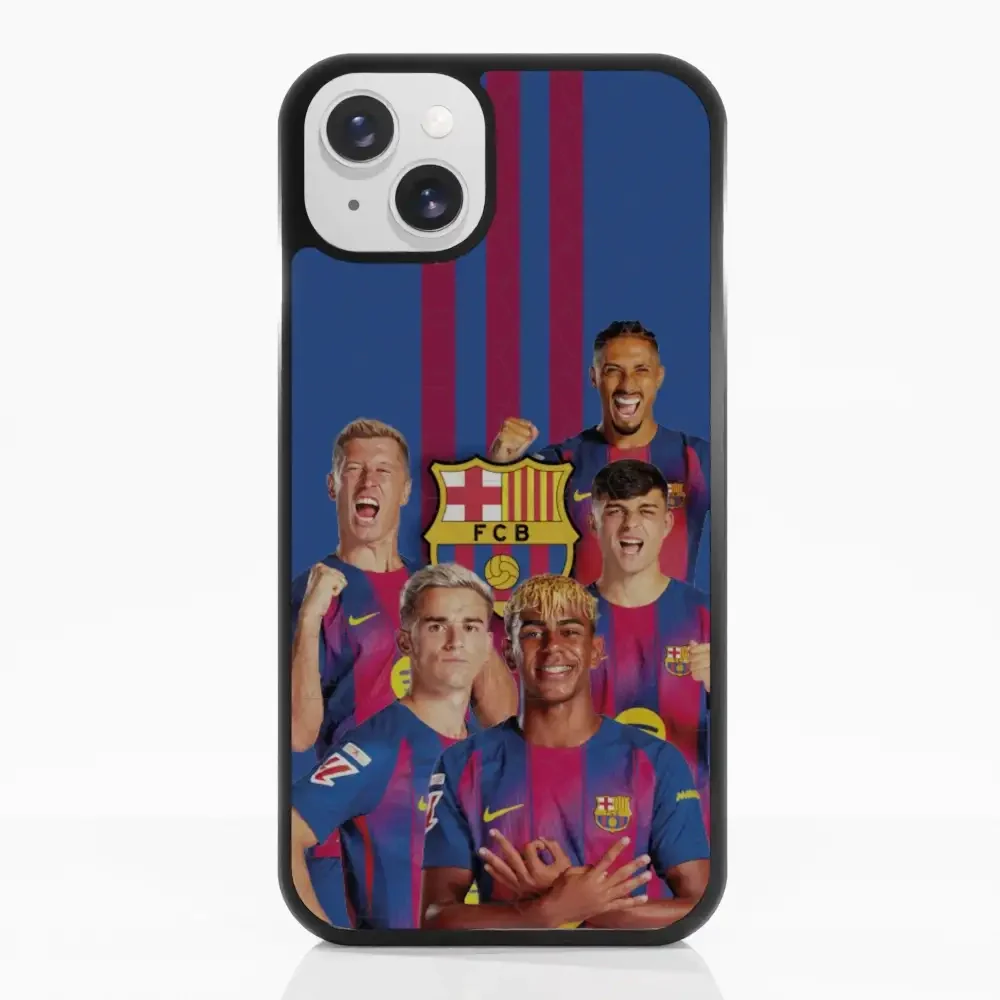 FC Barcelona Official 3D Phone Case Design Players with Emblem - Image 13
