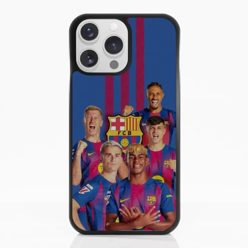 FC Barcelona Official 3D Phone Case Design Players with Emblem - Image 14