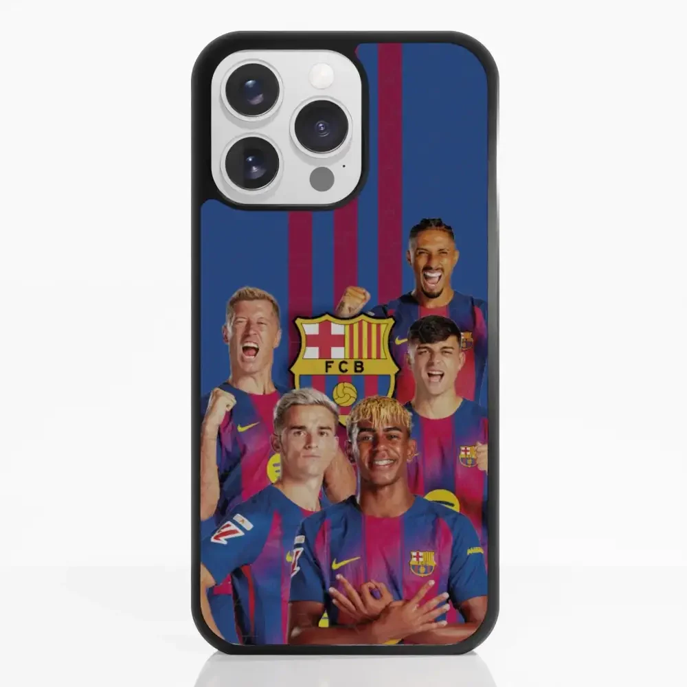 FC Barcelona Official 3D Phone Case Design Players with Emblem - Image 19