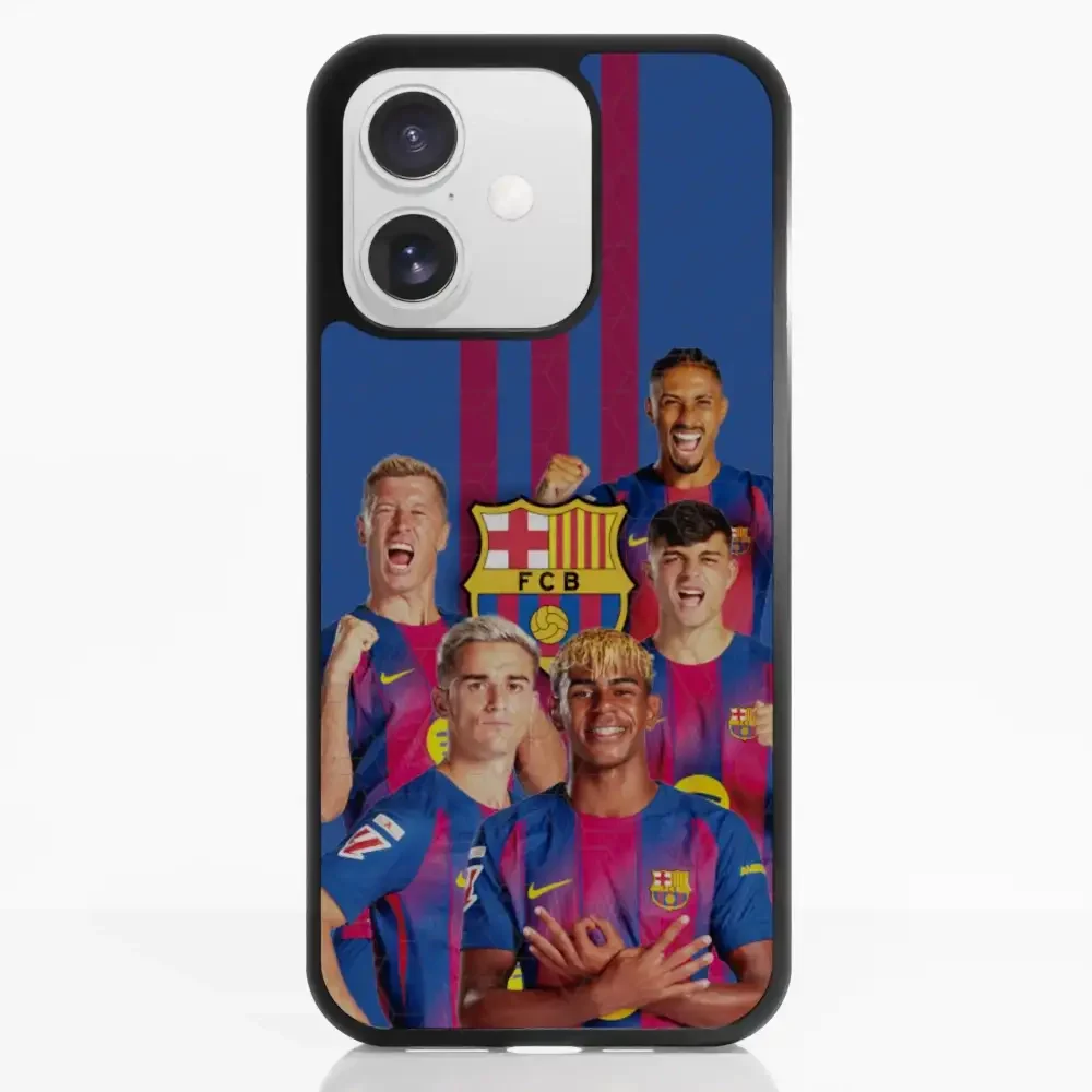 FC Barcelona Official 3D Phone Case Design Players with Emblem - Image 24