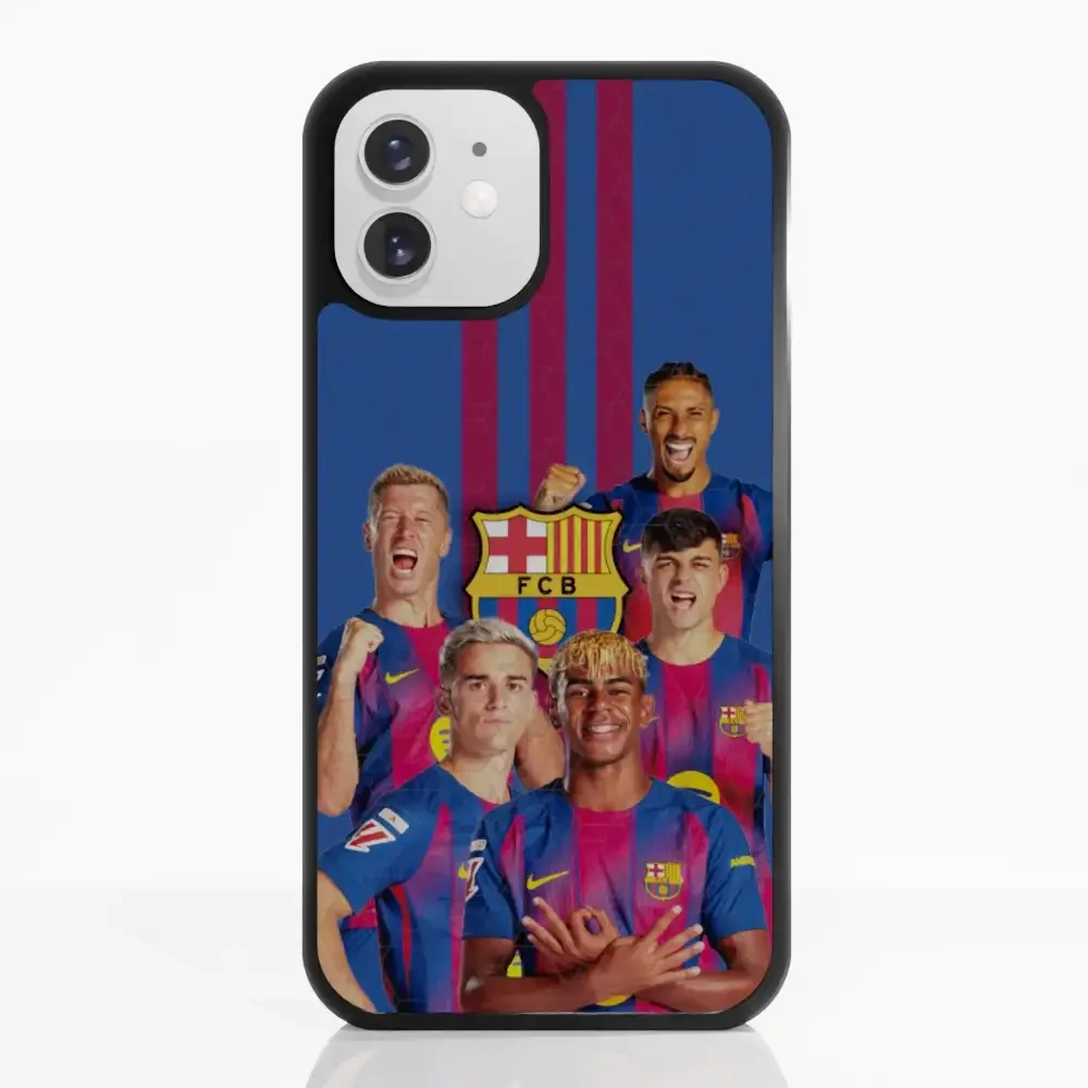 FC Barcelona Official 3D Phone Case Design Players with Emblem - Image 4