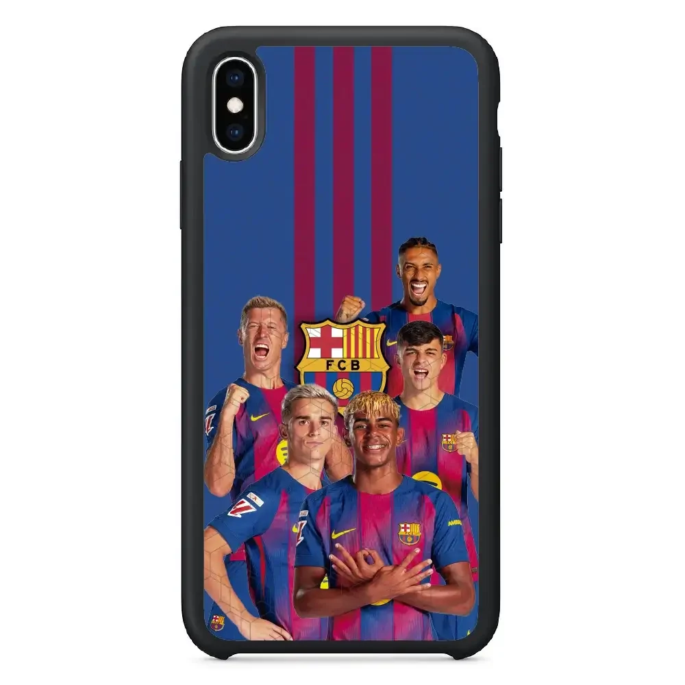 FC Barcelona Official 3D Phone Case Design Players with Emblem - Image 41