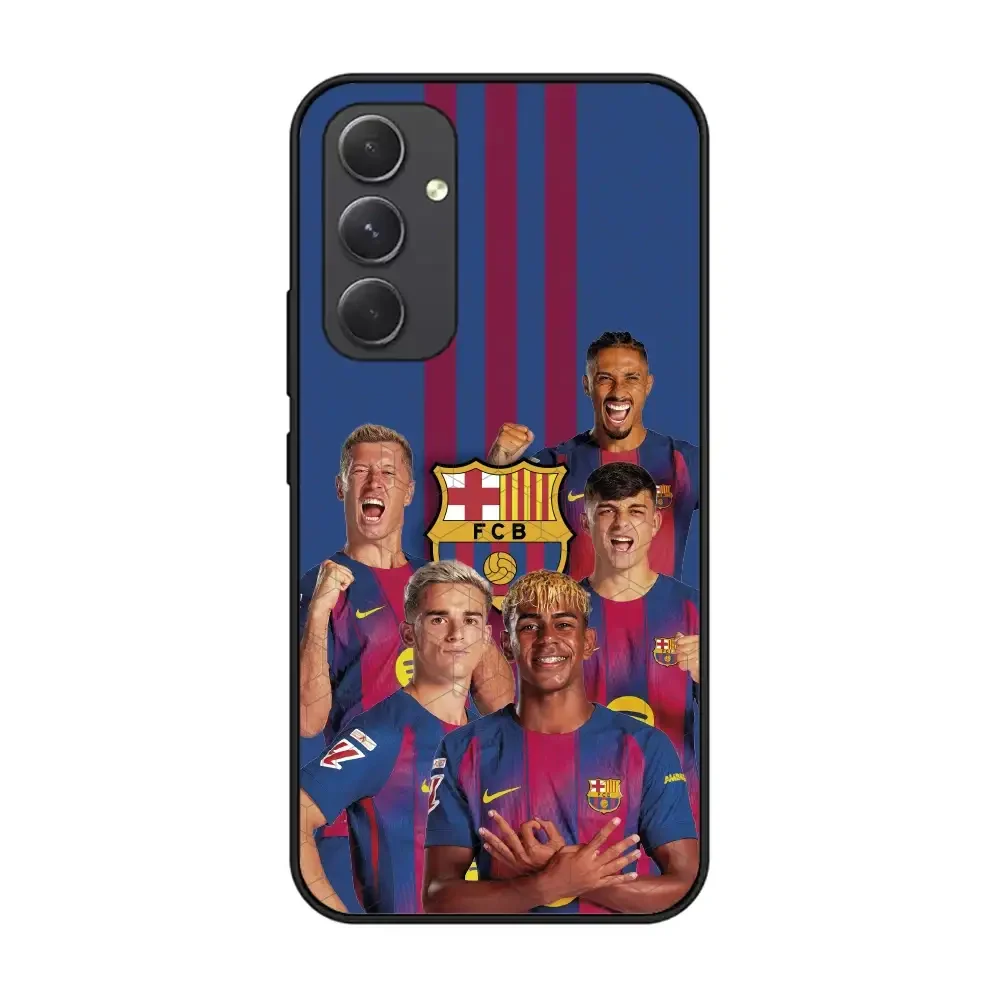 FC Barcelona Official 3D Phone Case Design Players with Emblem - Image 73