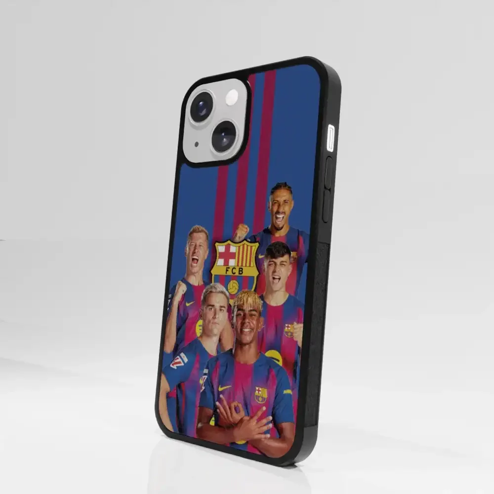 FC Barcelona Official 3D Phone Case Design Players with Emblem - Image 84