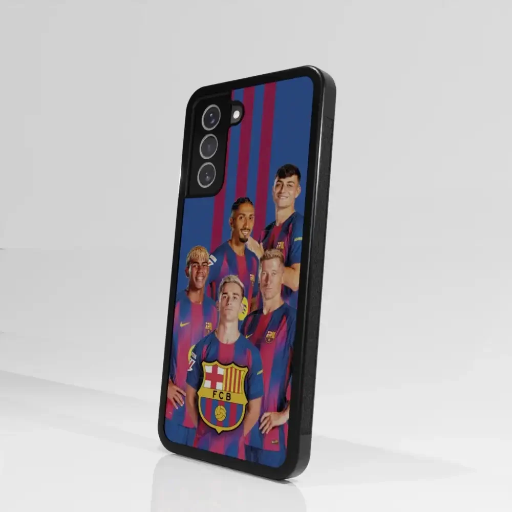 FC Barcelona Official 3D Phone Case Design Crest with players - Image 100