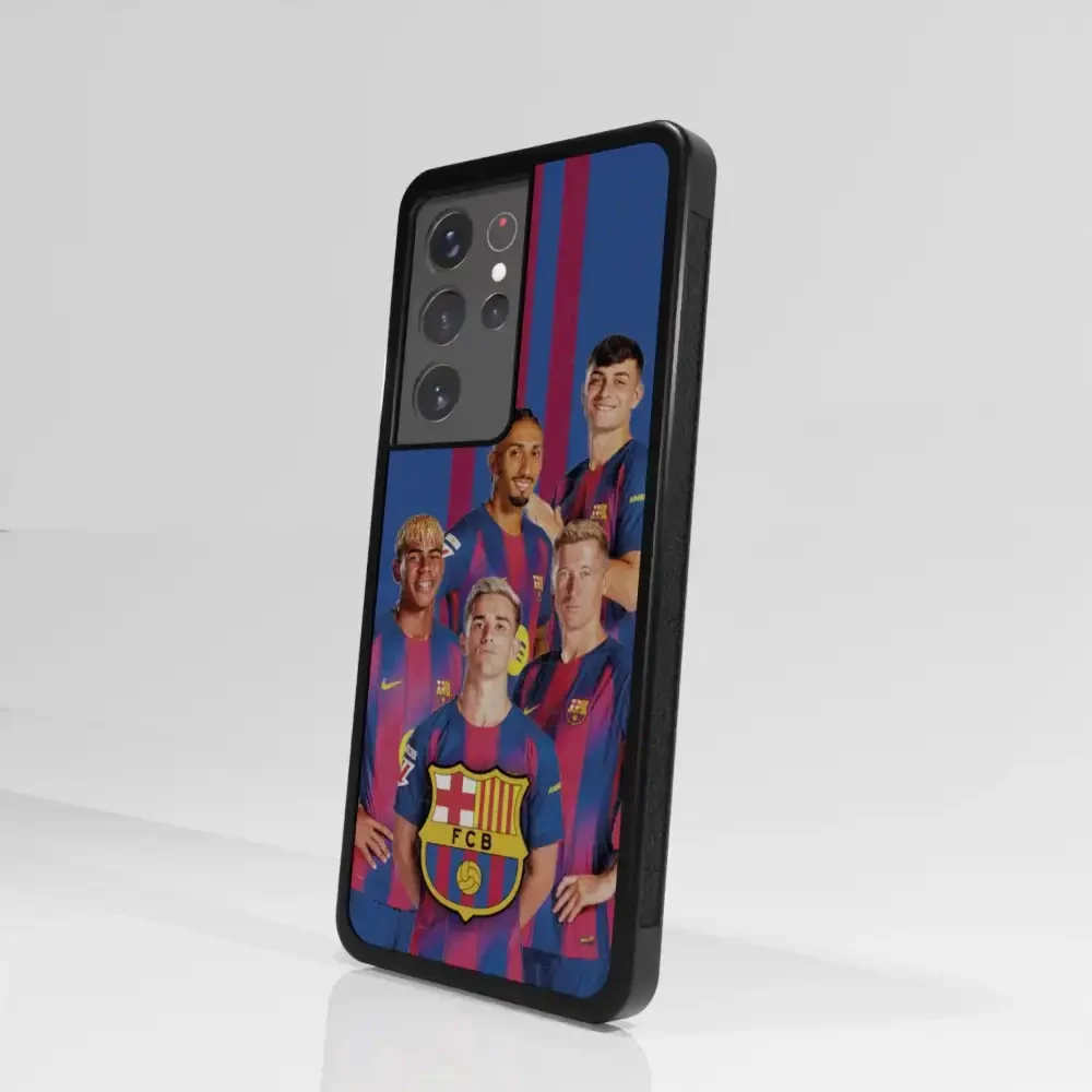 FC Barcelona Official 3D Phone Case Design Crest with players - Image 101