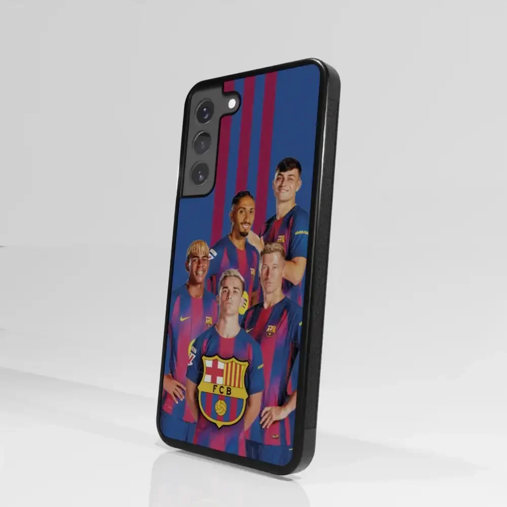 FC Barcelona Official 3D Phone Case Design Crest with players - Image 103