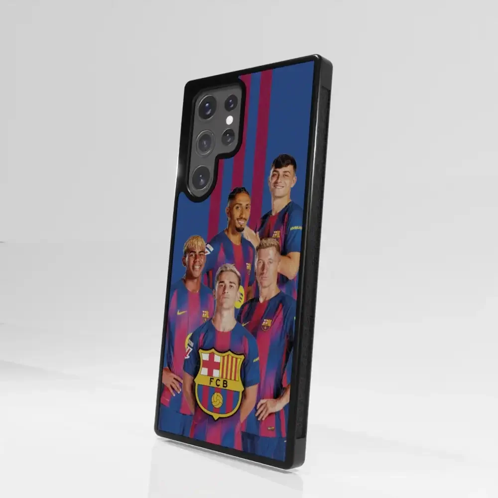 FC Barcelona Official 3D Phone Case Design Crest with players - Image 107