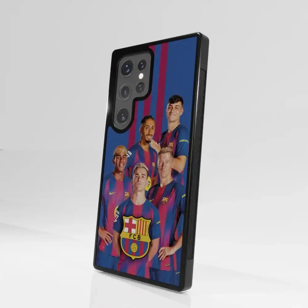 FC Barcelona Official 3D Phone Case Design Crest with players - Image 113