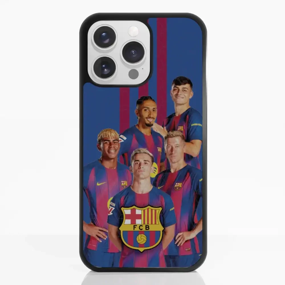 FC Barcelona Official 3D Phone Case Design Crest with players - Image 23