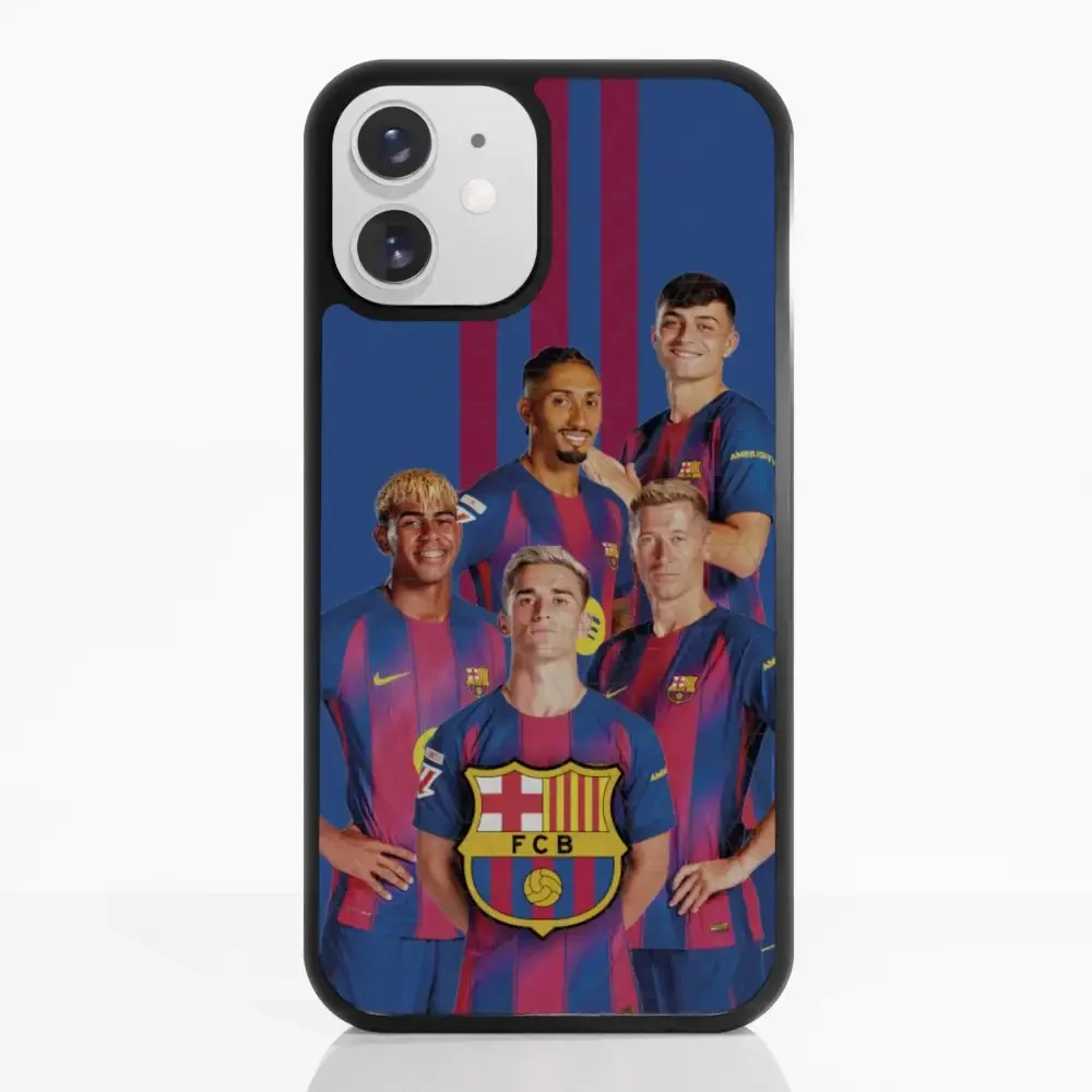 FC Barcelona Official 3D Phone Case Design Crest with players - Image 5