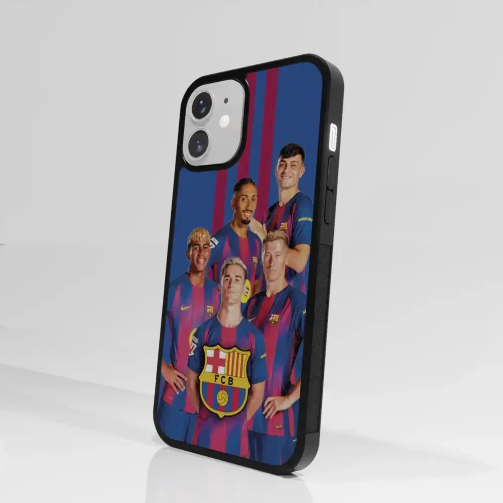 FC Barcelona Official 3D Phone Case Design Crest with players - Image 78