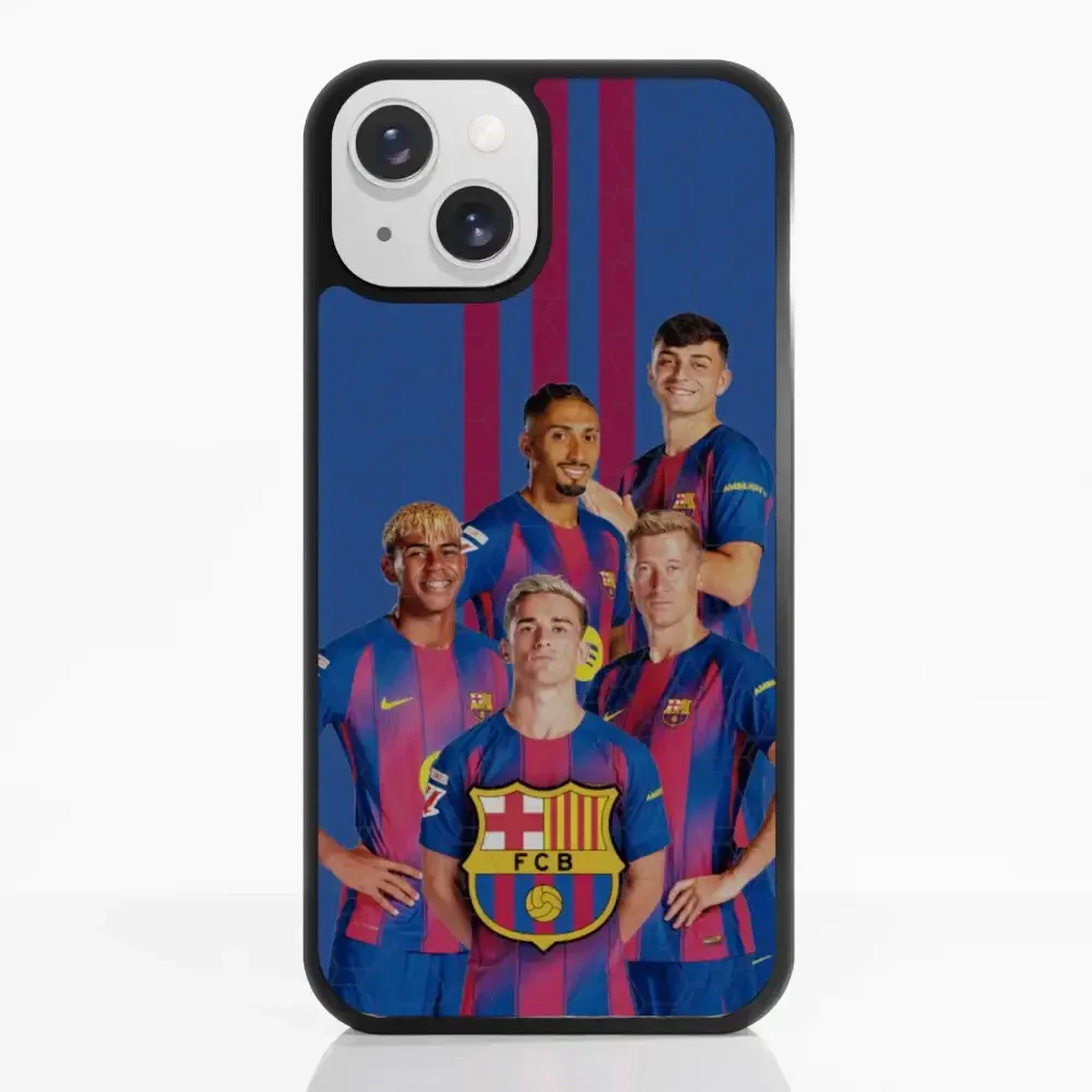 FC Barcelona Official 3D Phone Case Design Crest with players - Image 8