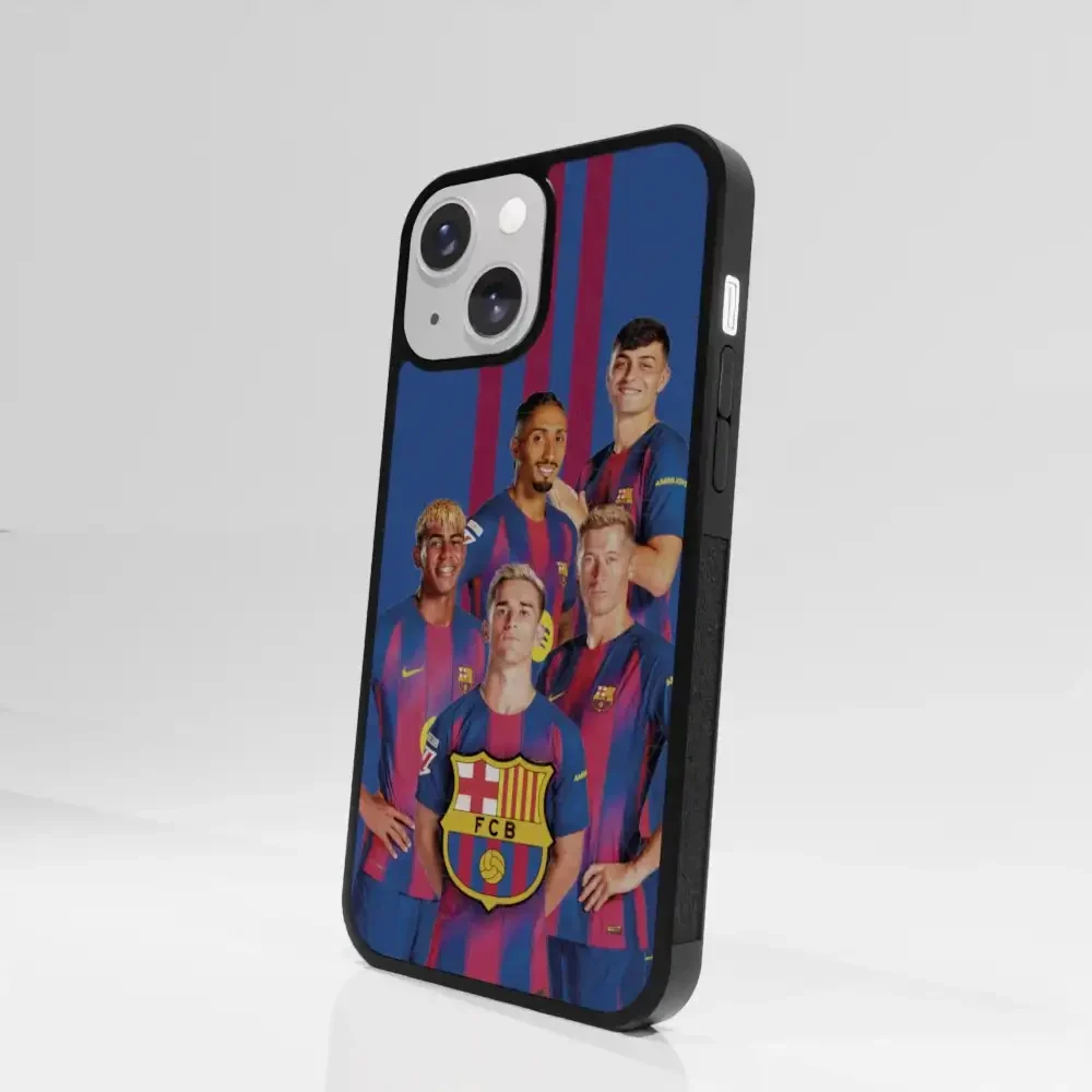 FC Barcelona Official 3D Phone Case Design Crest with players - Image 82