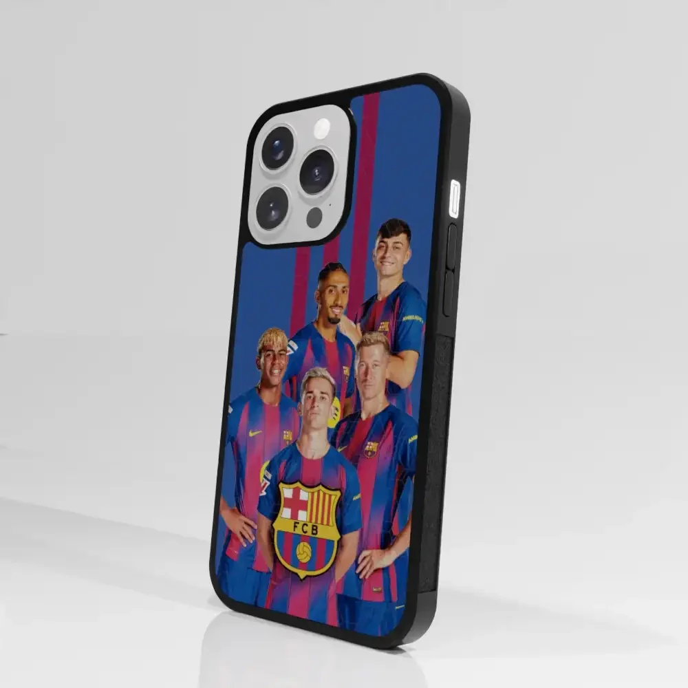 FC Barcelona Official 3D Phone Case Design Crest with players - Image 83