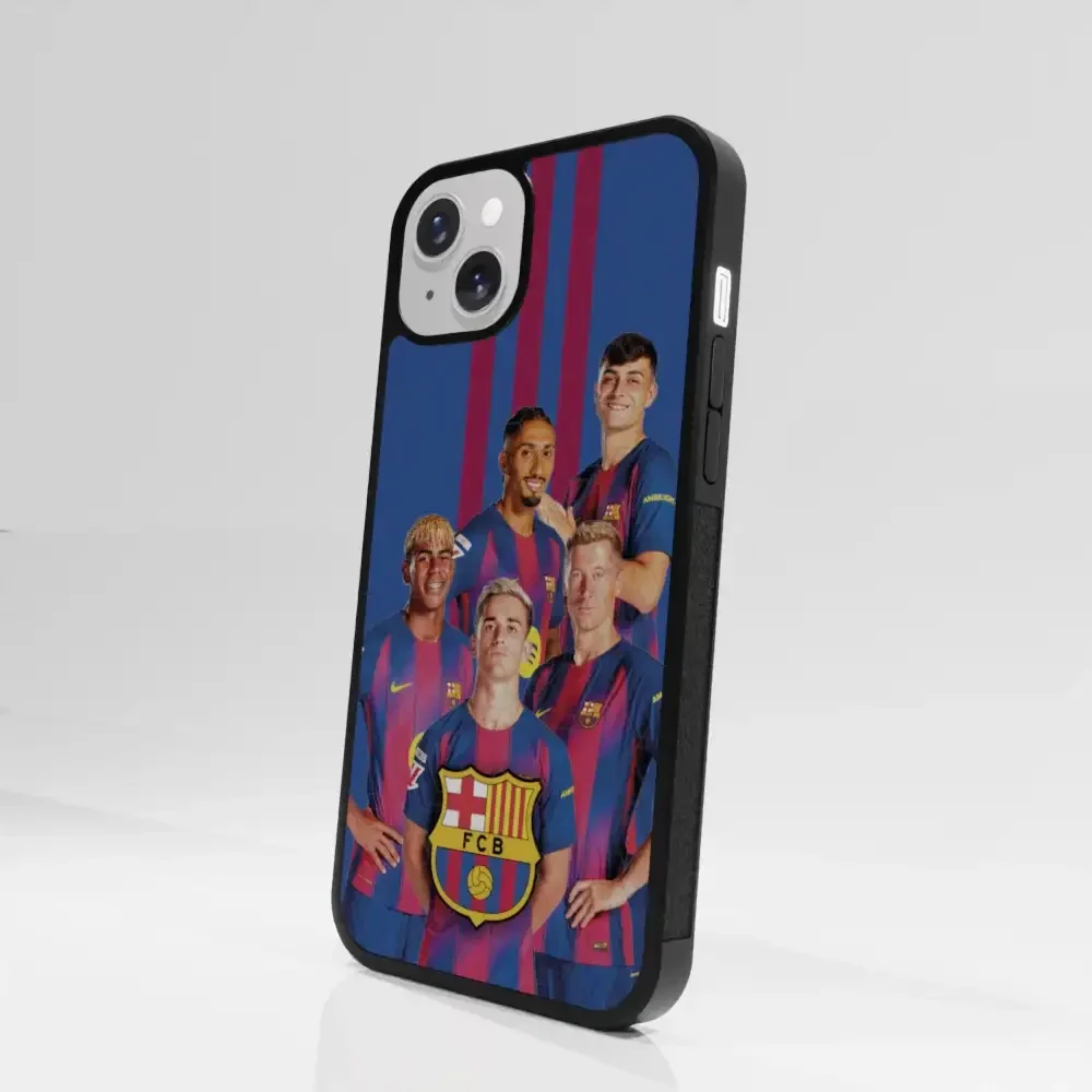 FC Barcelona Official 3D Phone Case Design Crest with players - Image 86