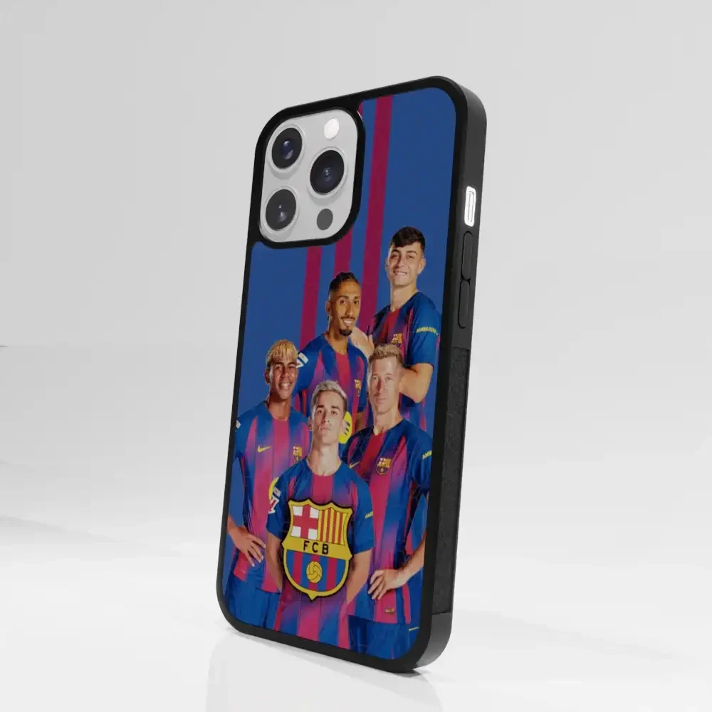 FC Barcelona Official 3D Phone Case Design Crest with players - Image 87