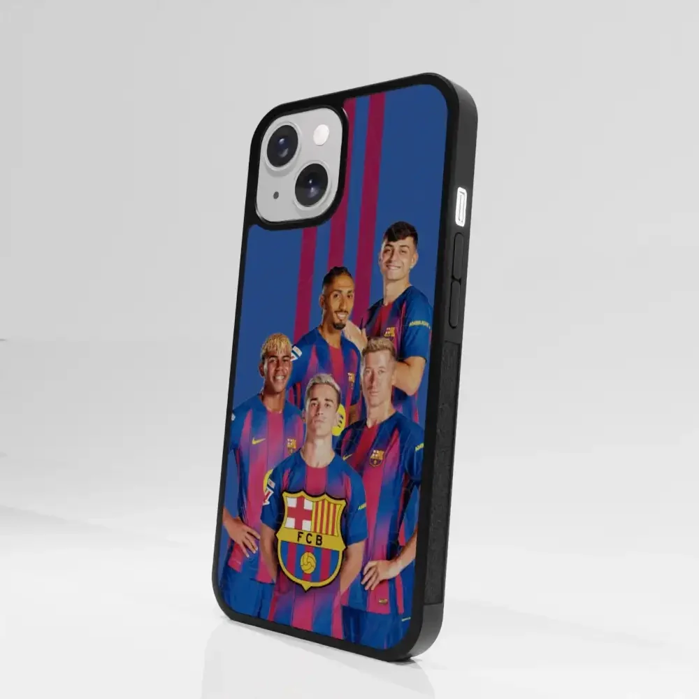 FC Barcelona Official 3D Phone Case Design Crest with players - Image 89