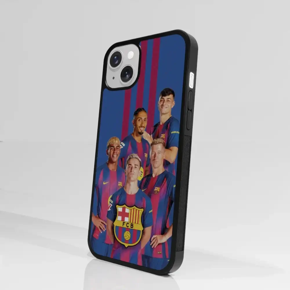 FC Barcelona Official 3D Phone Case Design Crest with players - Image 90