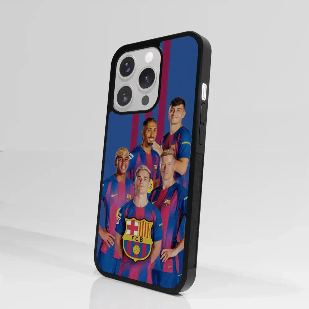 FC Barcelona Official 3D Phone Case Design Crest with players - Image 91