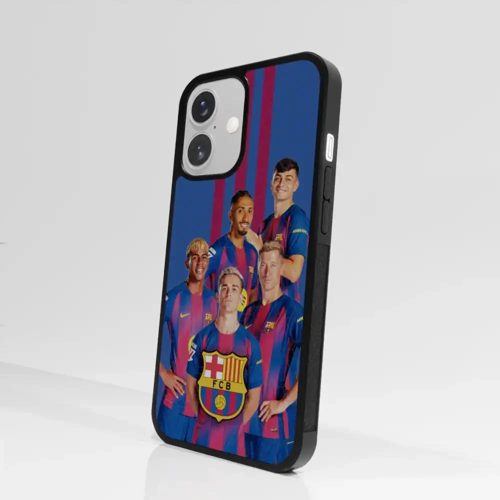 FC Barcelona Official 3D Phone Case Design Crest with players - Image 93
