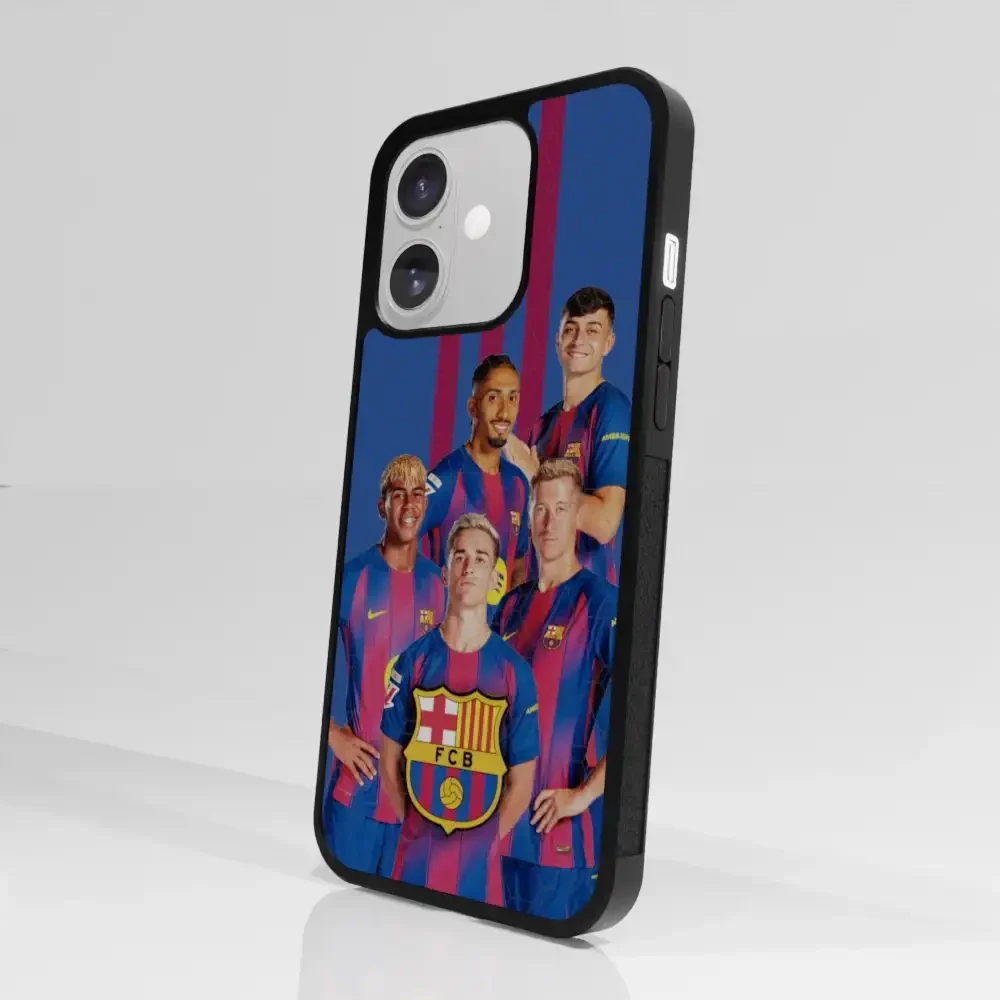 FC Barcelona Official 3D Phone Case Design Crest with players - Image 97