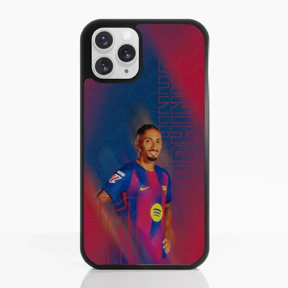 FC Barcelona Official 3D Phone Case Design Raphinha - Image 2