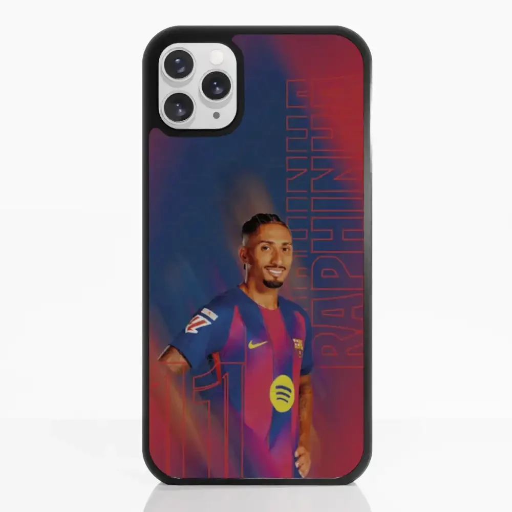 FC Barcelona Official 3D Phone Case Design Raphinha - Image 3
