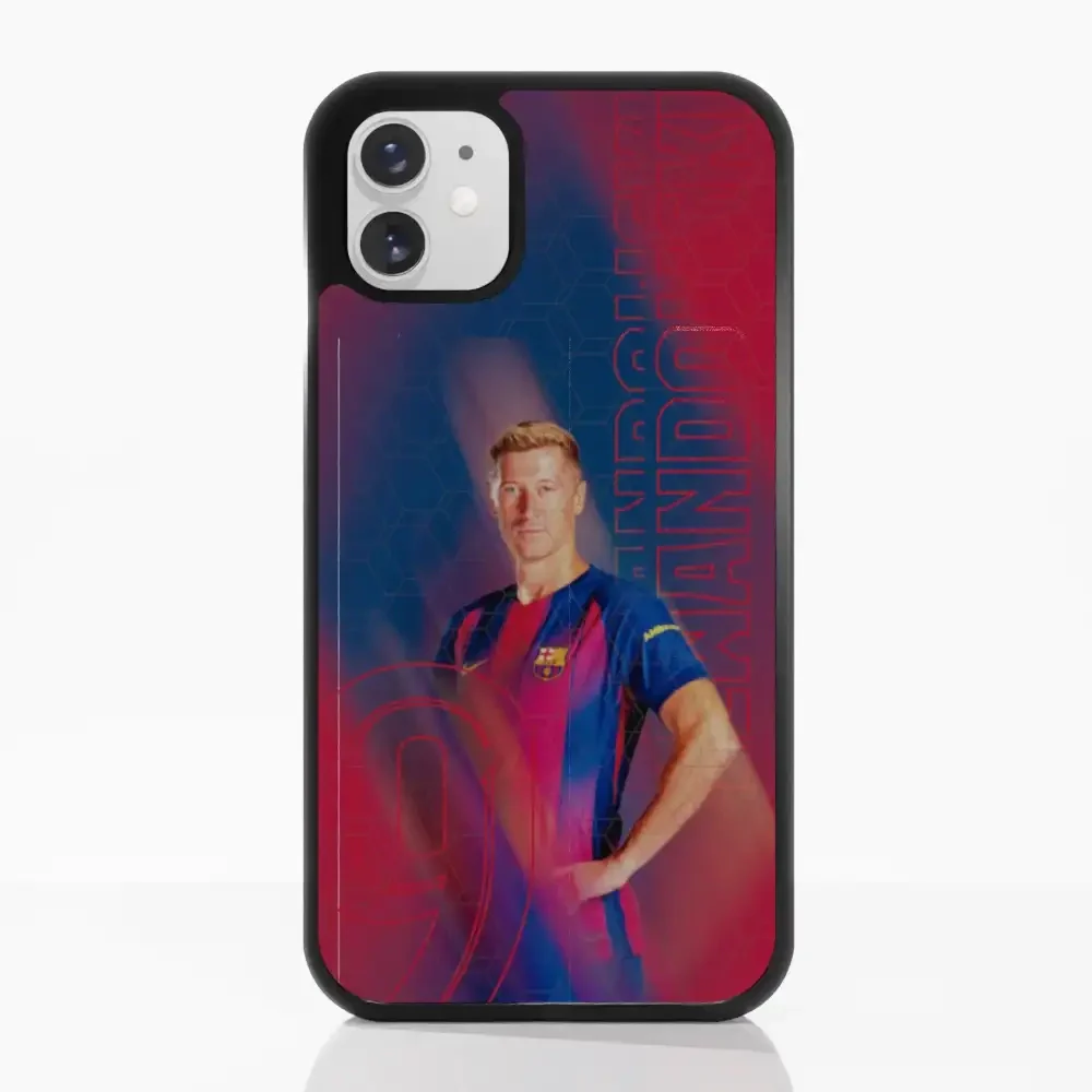 FC Barcelona Official 3D Phone Case Design Lewandowski