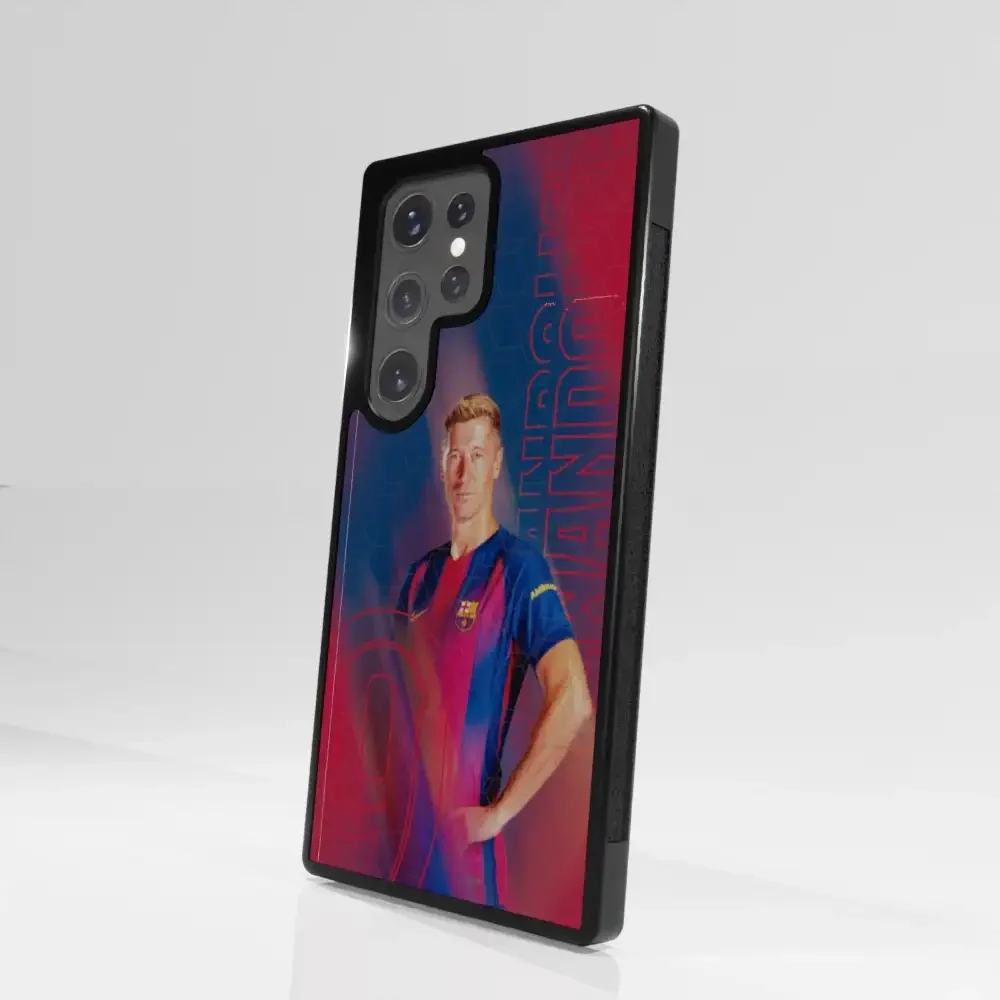 FC Barcelona Official 3D Phone Case Design Lewandowski - Image 113