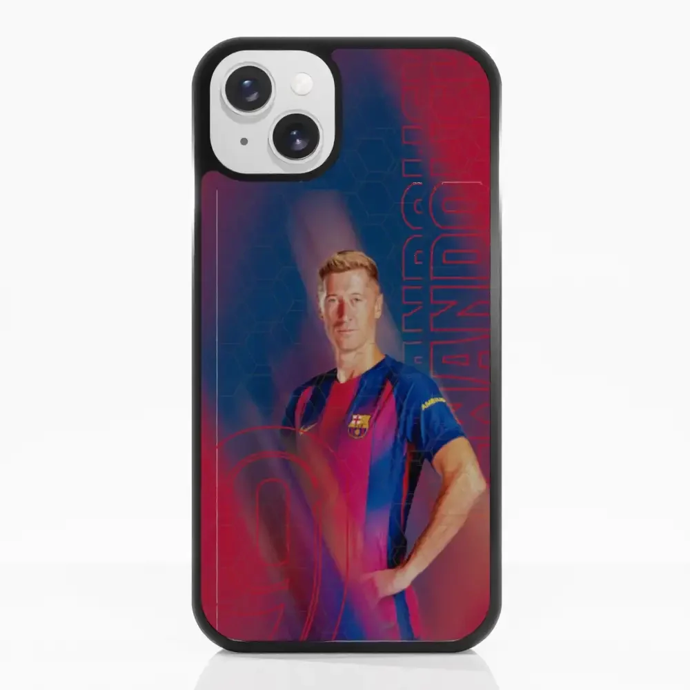 FC Barcelona Official 3D Phone Case Design Lewandowski - Image 13