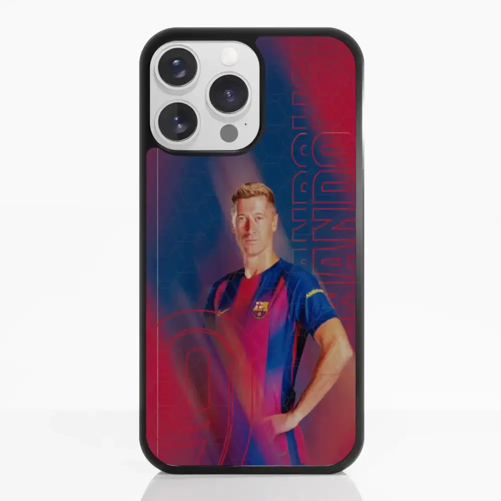 FC Barcelona Official 3D Phone Case Design Lewandowski - Image 15