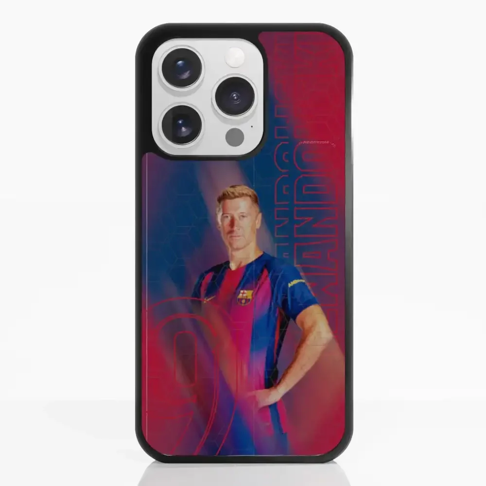FC Barcelona Official 3D Phone Case Design Lewandowski - Image 18