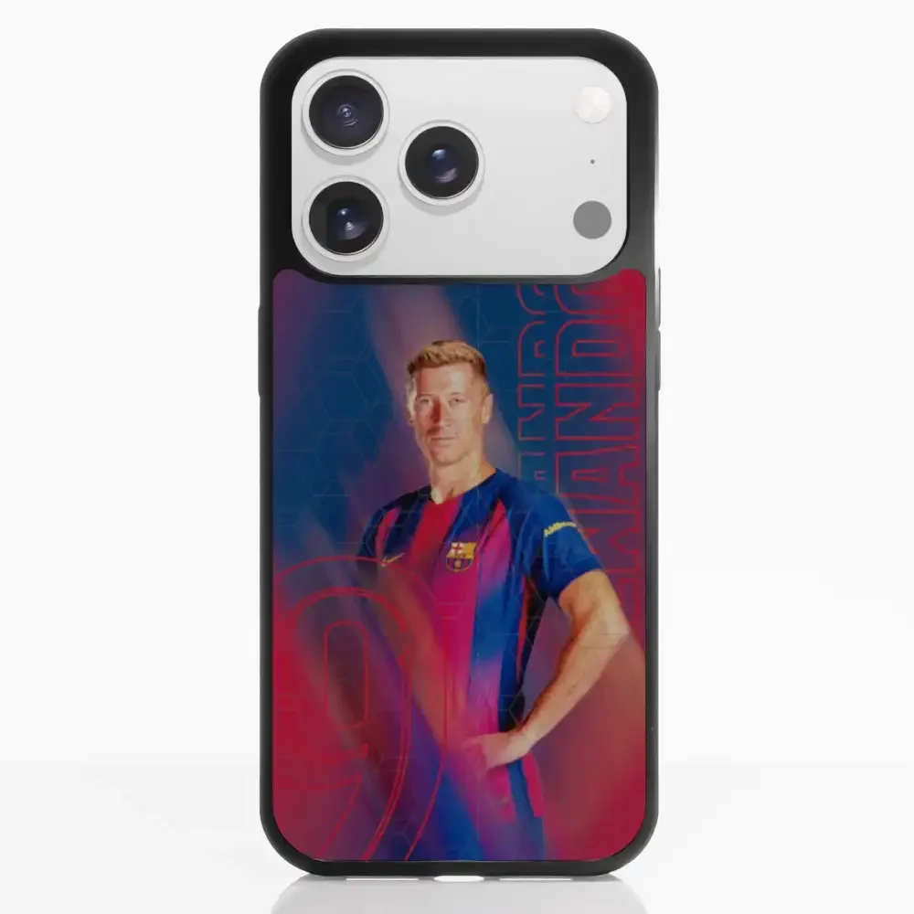 FC Barcelona Official 3D Phone Case Design Lewandowski - Image 26