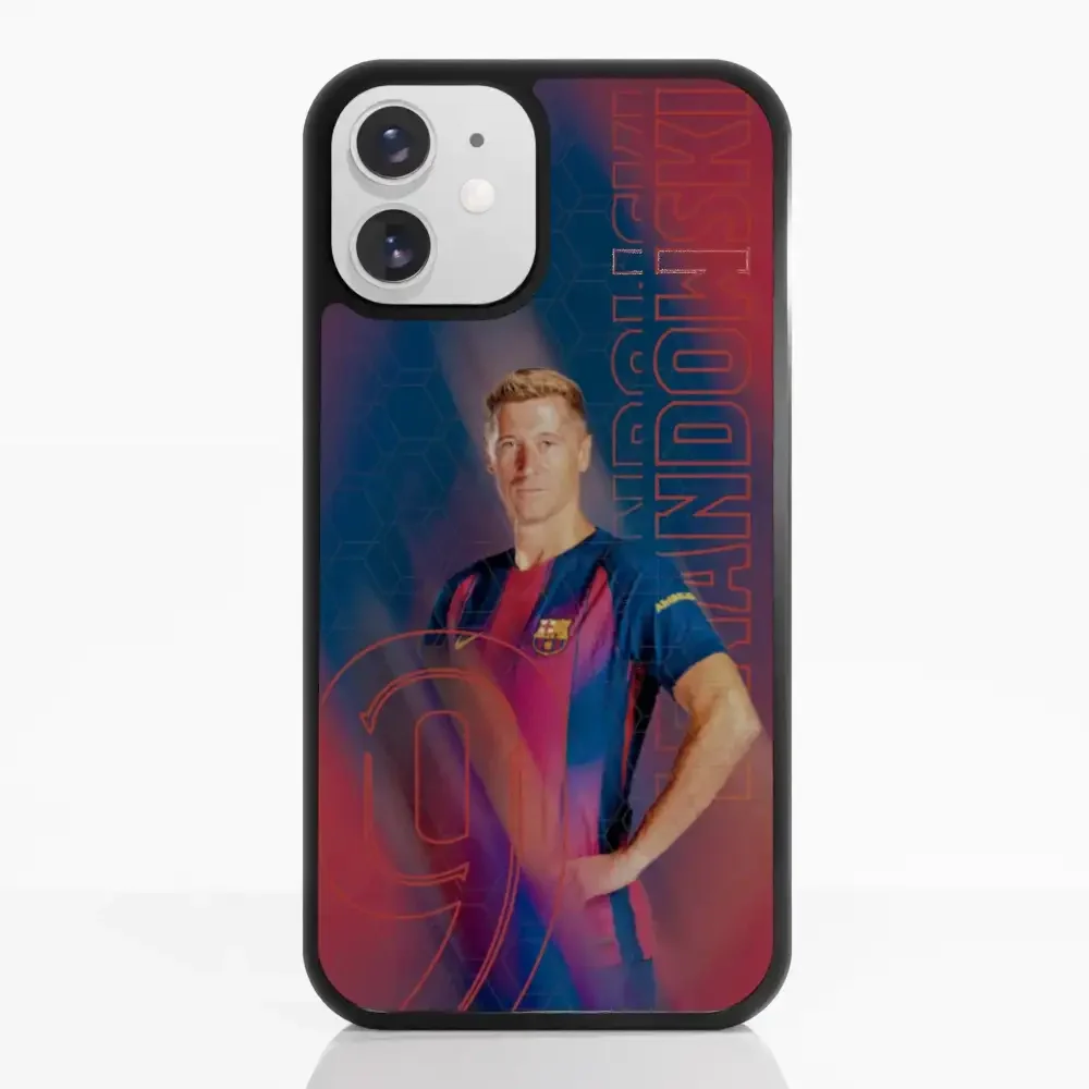 FC Barcelona Official 3D Phone Case Design Lewandowski - Image 5