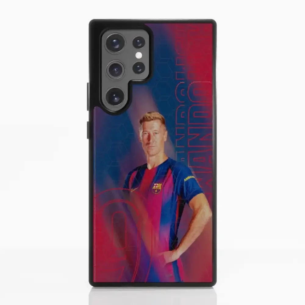 FC Barcelona Official 3D Phone Case Design Lewandowski - Image 56