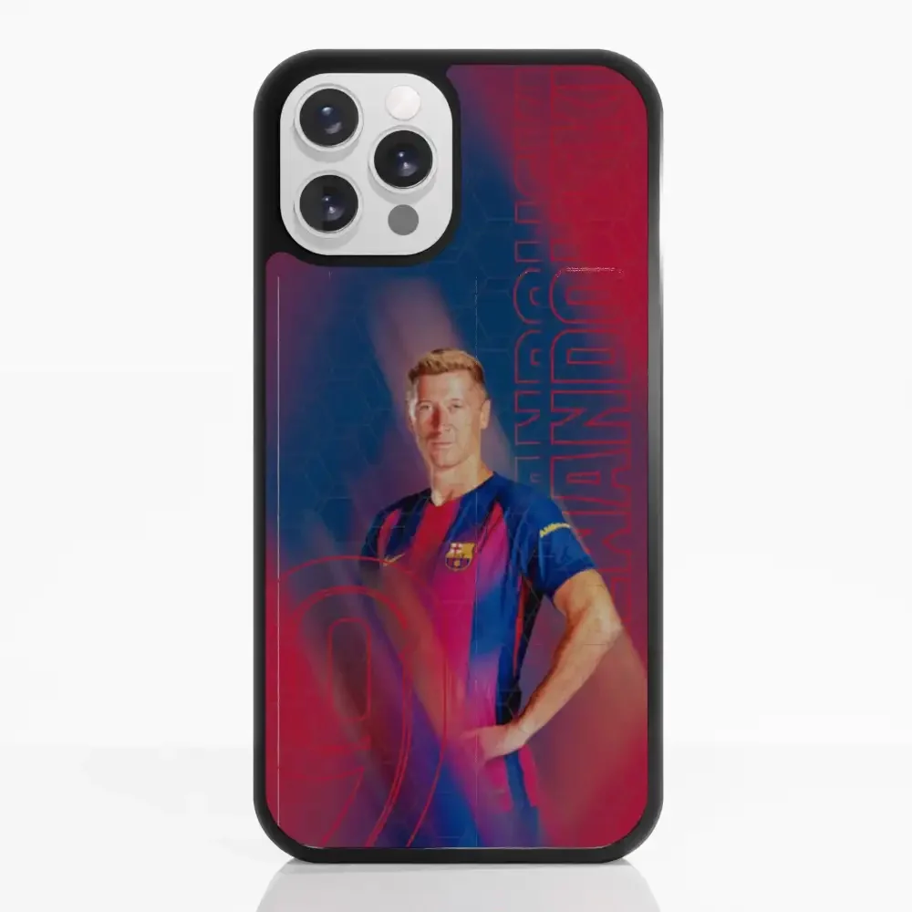 FC Barcelona Official 3D Phone Case Design Lewandowski - Image 6