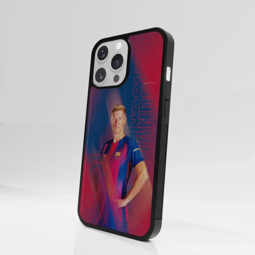 FC Barcelona Official 3D Phone Case Design Lewandowski - Image 87